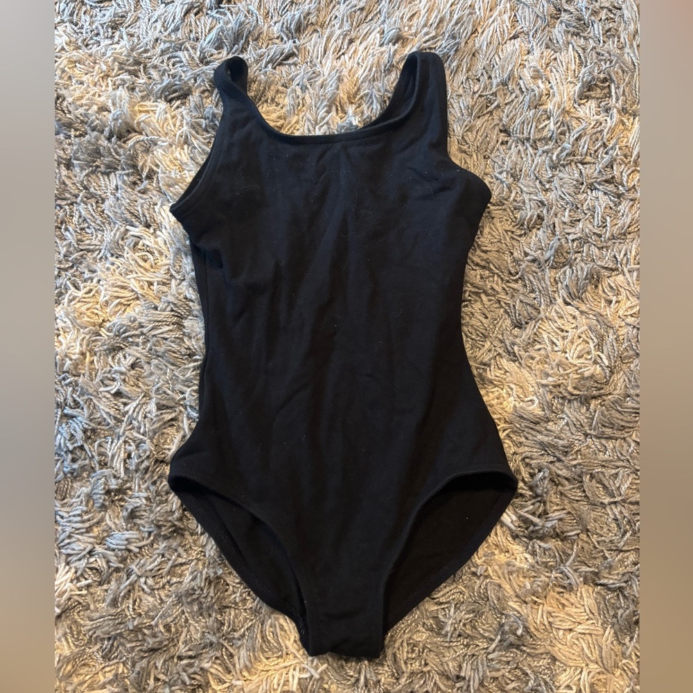 Capezio Black dance leotard